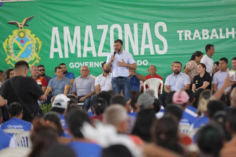 Em Novo Airão, Governo do Amazonas realiza inaugurações de infraestrutura no valor de R$ 30,7 milhões