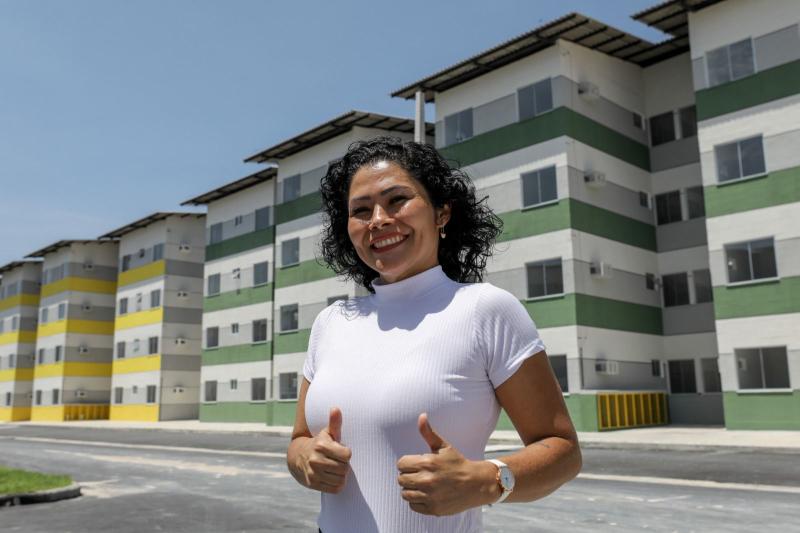 'Hoje posso dizer que estou adquirindo a minha casa', diz beneficiária do Residencial Ozias Monteiro II