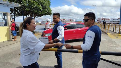 Prefeitura de Parintins promove ação de saúde no porto em preparação ao Festival