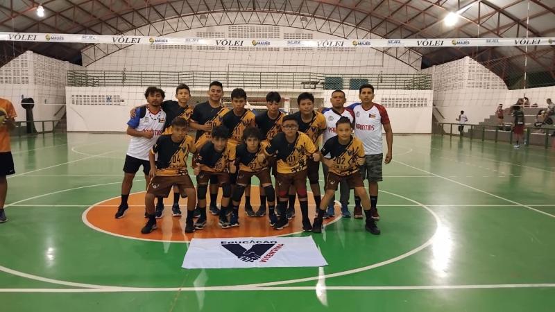 Em Maués, Handebol e voleibol de Parintins são ouro na disputa do Pólo III 