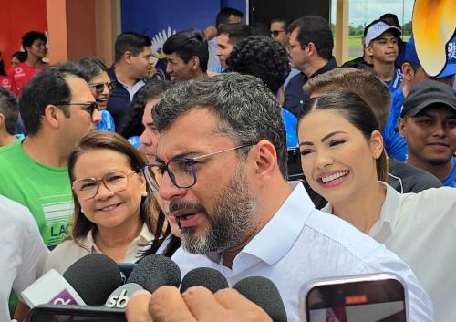 Wilson Lima comenta sobre a pré-candidatura de Brena Dianná à prefeitura de Parintins