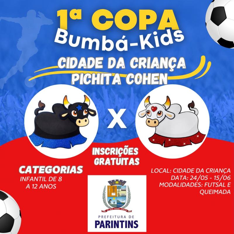 Cidade da Criança promove 1ª Copa Bumbá Kids