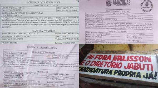 Disputa política no PT vira caso de polícia em Parintins