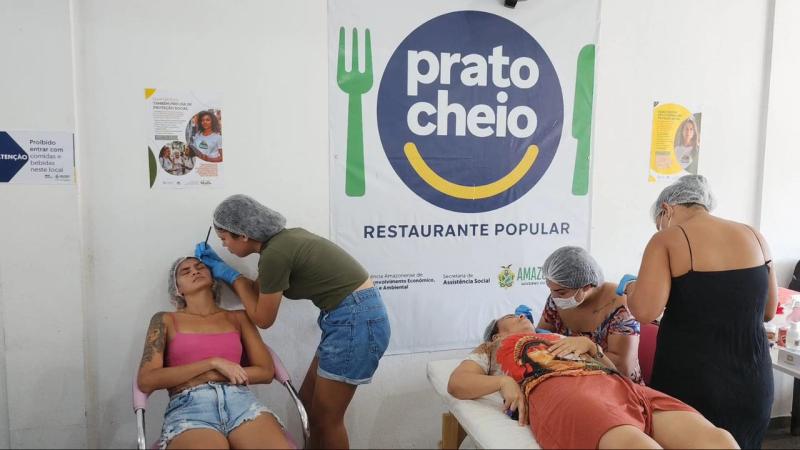 Unidades do programa Prato Cheio promovem cursos profissionalizantes para usuários