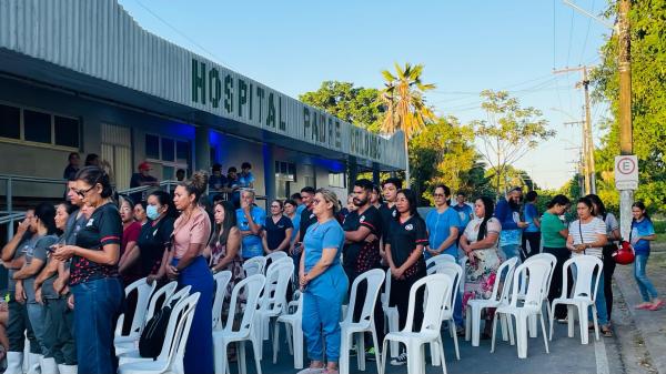 Márcia Baranda participa da reinauguração do Hospital Padre Colombo e reafirma seu compromisso com a melhoria da saúde em Parintins 