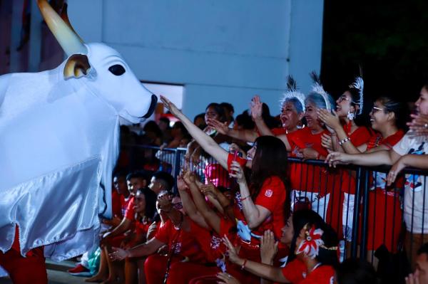 Garantido empolga galera no primeiro ensaio técnico no curral Lindolfo Monteverde