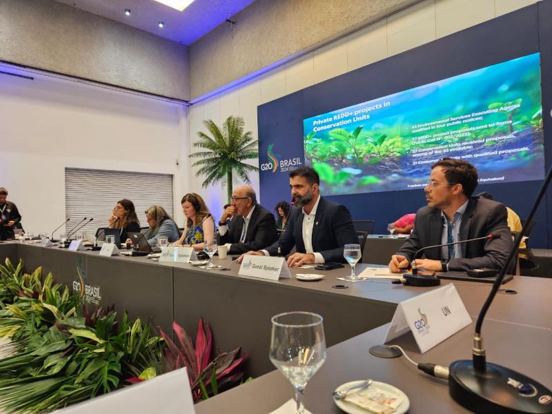 No G20, Sema Amazonas defende incentivo global à Programas de Pagamentos por Serviços Ambientais
