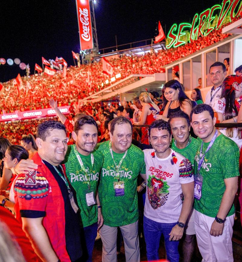 Festival de Parintins: Saullo Vianna recebe políticos e fortalece presença no cenário nacional