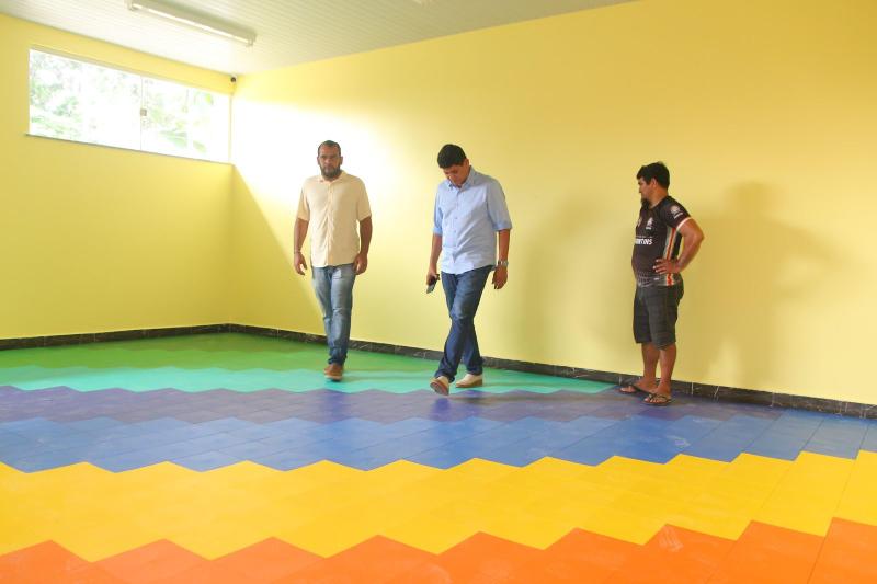 Prefeito Bi Garcia inaugura, nesta sexta (5), primeira Creche de Tempo Integral de Parintins