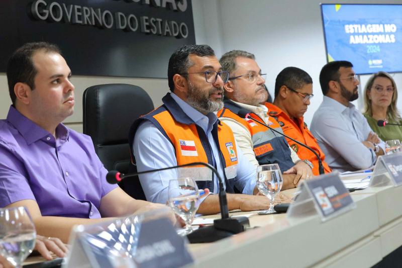Governador Wilson Lima instala comitê de enfrentamento à estiagem e decreta situação de emergência em 20 municípios