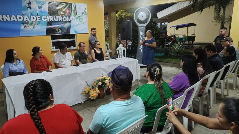 Pacientes falam da expectativa de participar da tripla jornada de cirurgia em Parintins