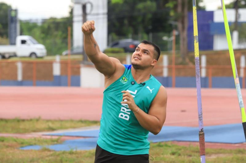 Pedro Nunes revela sua rotina de treinos a dez dias da abertura das competições