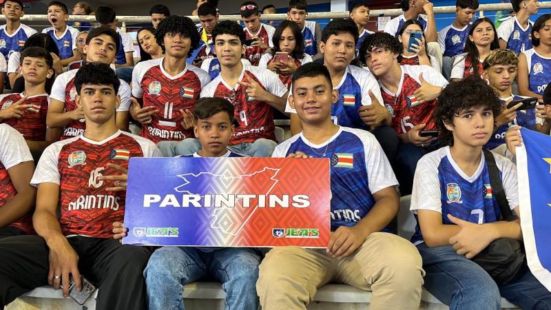Parintins participa da abertura do 45º Jogos Escolares do Amazonas (JEAs) em Manaus