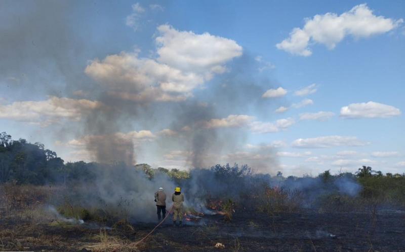 Em 45 dias, Operações Aceiro e Céu Limpo já combateram 1.454 focos de incêndio no Amazonas