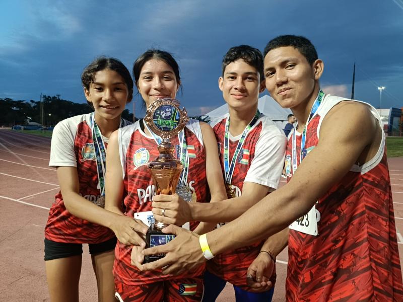 JEAs: Atletismo de Parintins conquista cinco medalhas e é a terceira melhor do Estado na categoria juvenil