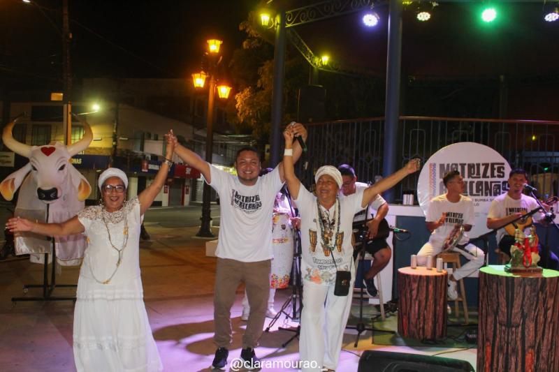 Projeto realizado com recursos da Lei Paulo Gustavo leva a macumba para a praça pública de Parintins