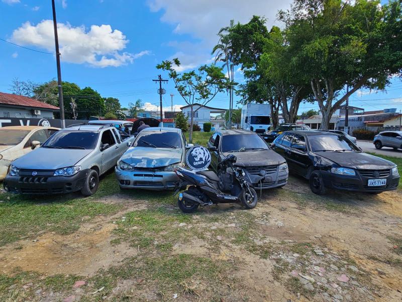 Polícia Civil do Amazonas recuperou 101 veículos oriundos de crimes e prendeu 64 pessoas no primeiro semestre de 2024