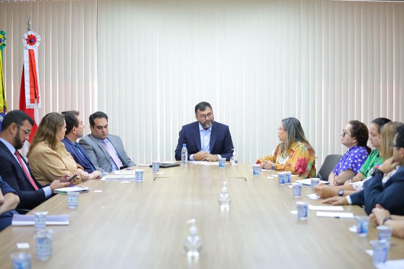Governador Wilson Lima anuncia reajustes para servidores da saúde do Governo do Estado Governador Wilson Lima anuncia reajustes para servidores da saúde do Governo do Estado