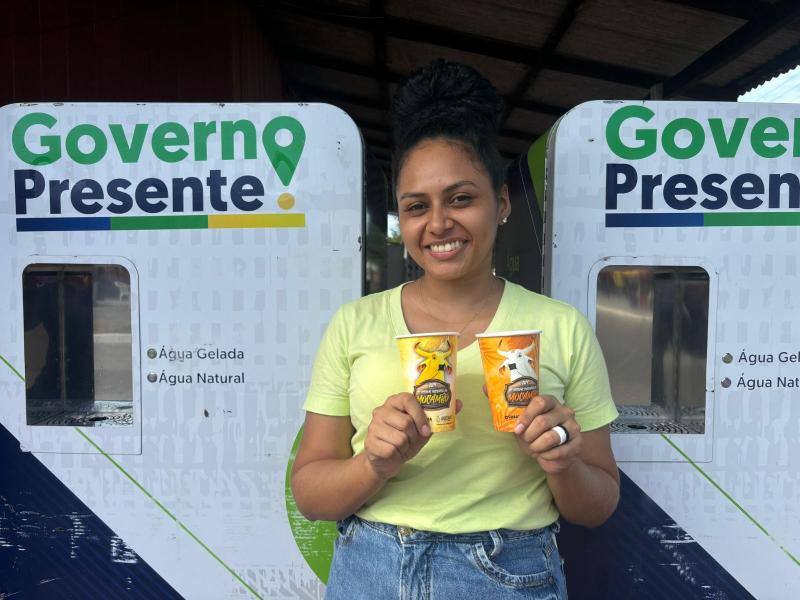 Cosama instala máquinas purificadoras de água para o 19° Festival Folclórico do Mocambo do Arari, na zona rural de Parintins