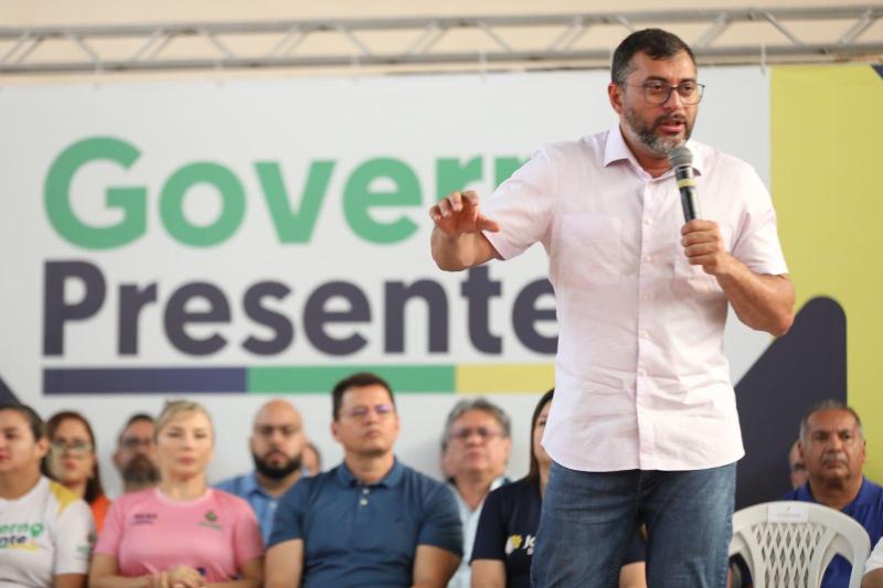 Governador Wilson acompanha a 10ª edição do programa Governo Presente com número inédito de secretarias, no bairro Tarumã