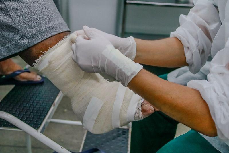Programa Pé Diabético realizou 15,4 mil atendimentos, no primeiro semestre de 2024