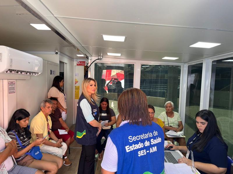 Em 15 dias, Carreta da Saúde realizou mais de 1,7 mil exames em Parintins