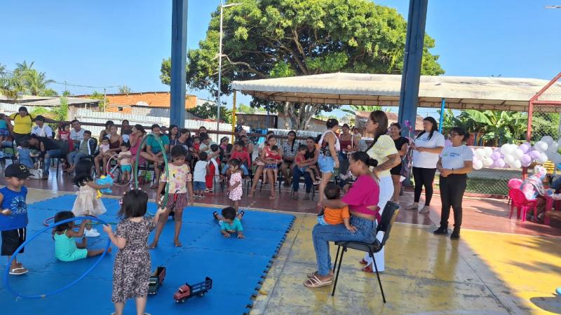 Programa Criança Feliz celebra o mês da Primeira Infância, Agosto Dourado e Lilás 