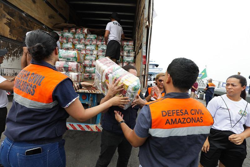 Governo do Amazonas divulga boletim sobre a estiagem no estado, nesta quinta-feira