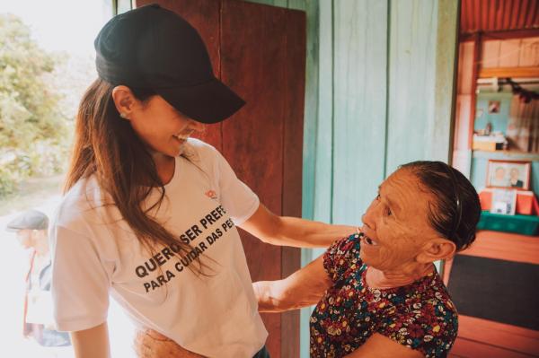 Michele Valadares reafirma compromisso com saúde e qualidade de vida em visita a comunidades rurais