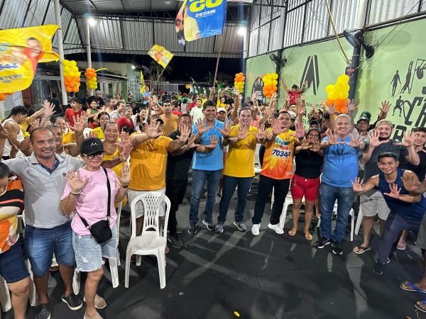 Com apoio de lideranças locais, Bruno Melo consolida campanha para vereador em Parintins