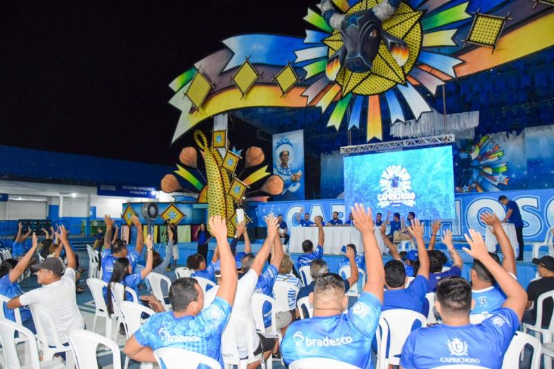 Caprichoso: contas do primeiro ano de gestão de Rossy e Diego são aprovadas por unanimidade