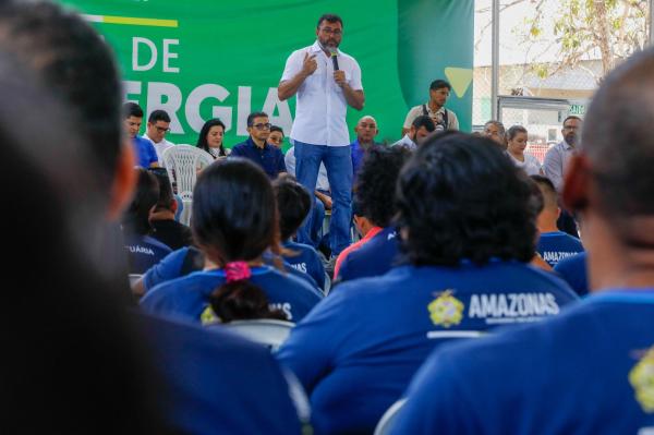 Governador Wilson Lima inaugura primeira escola do Cetam de tempo integral em Silves