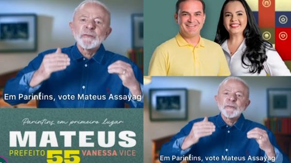 Lula pede voto para Mateus 55 e Bi Garcia impõe mais um vexame na oposição, VÍDEO 