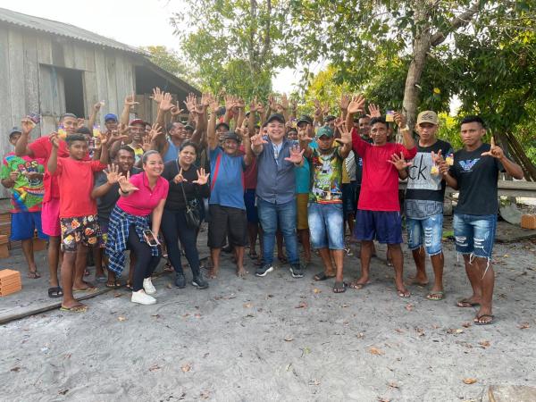 Luan Cavalcante leva propostas para o desenvolvimento da zona rural de Parintins