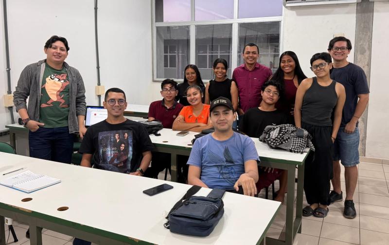 Em parceria com curso de Jornalismo, Agência Amanayé promove ação na escola CETI em Parintins 