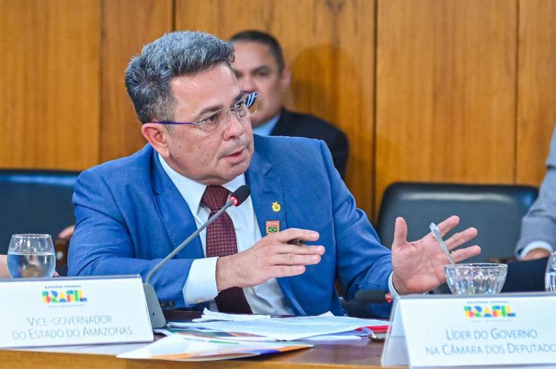 Em Brasília, vice-governador do Amazonas Tadeu de Souza defende maior integração com forças federais para combate ao crime nas fronteiras
