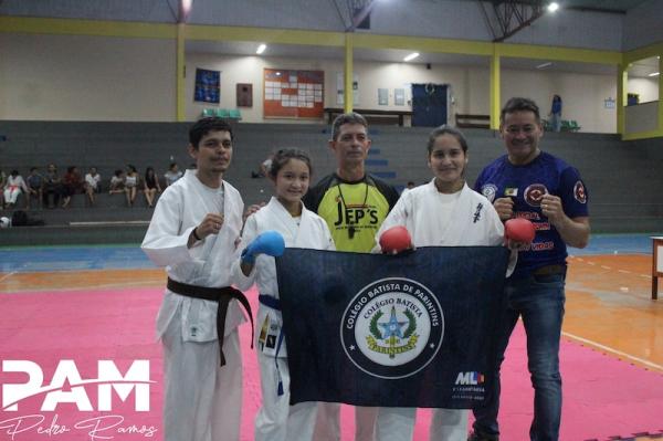 Karatê marca presença nos Jogos Escolares de Parintins JEPS 2024