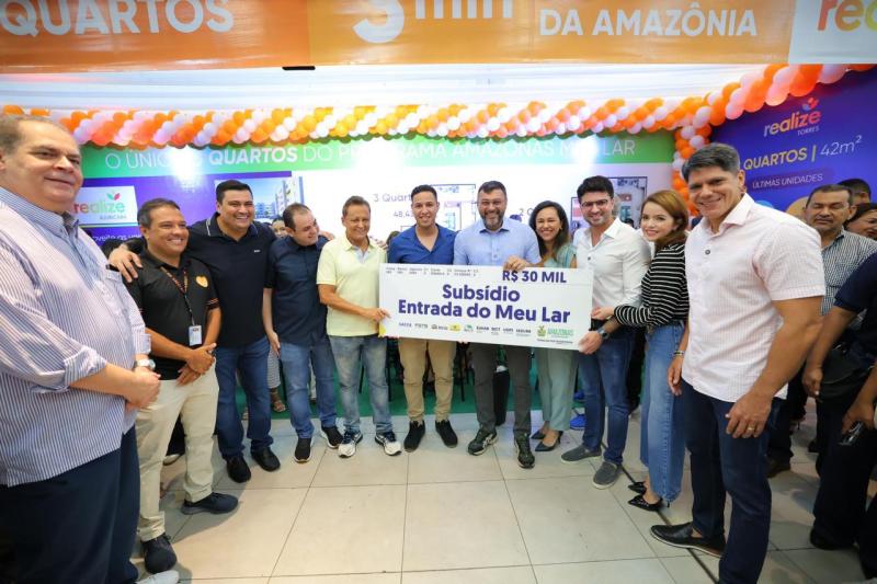 Amazonas Meu Lar: Wilson Lima abre feirão que concede subsídio de até R$ 35 mil para entrada de imóveis financiados