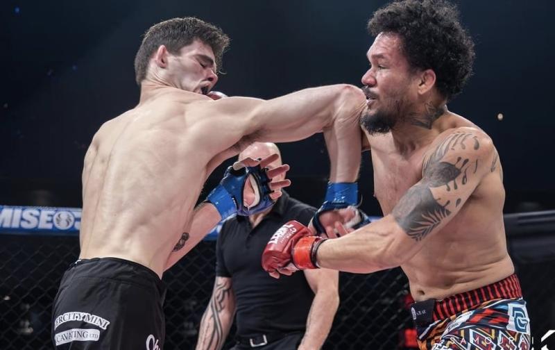 Parintinense Diego Santos vence luta no MMA em Montreal no Canadá