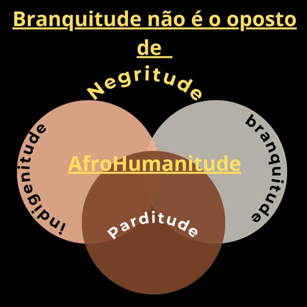 Branquitude não é o oposto de Negritude na perspectiva da AfroHumanitude
