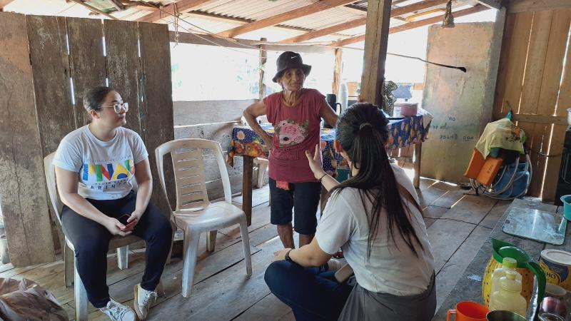 Equipe da PNAB Parintins realiza busca ativa de fazedores de cultura na Região da Valéria