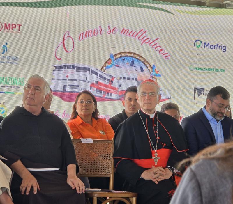 Vereadora Márcia Baranda participa da inauguração do Barco Hospital São João XXIII  