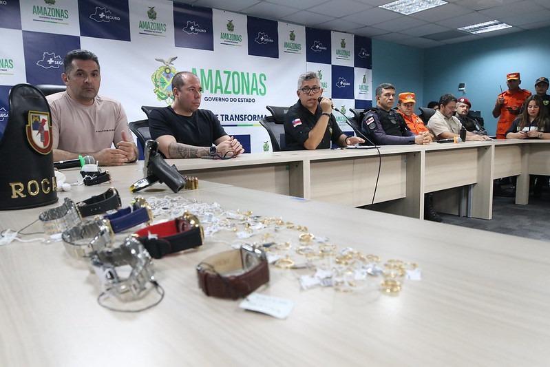 Pronta resposta: Polícia do Amazonas prende em flagrante envolvido em assalto à centro de compras na zona centro-sul de Manaus