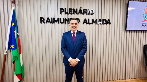 Marcus Cursino assume mandato e afirma que vai ouvir, aprender e construir uma Parintins para todos na Câmara 