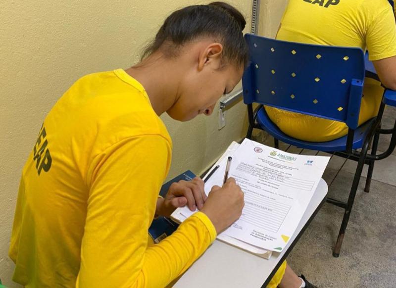 Amazonas lidera o ranking de remição de penas por meio da educação no sistema penitenciário