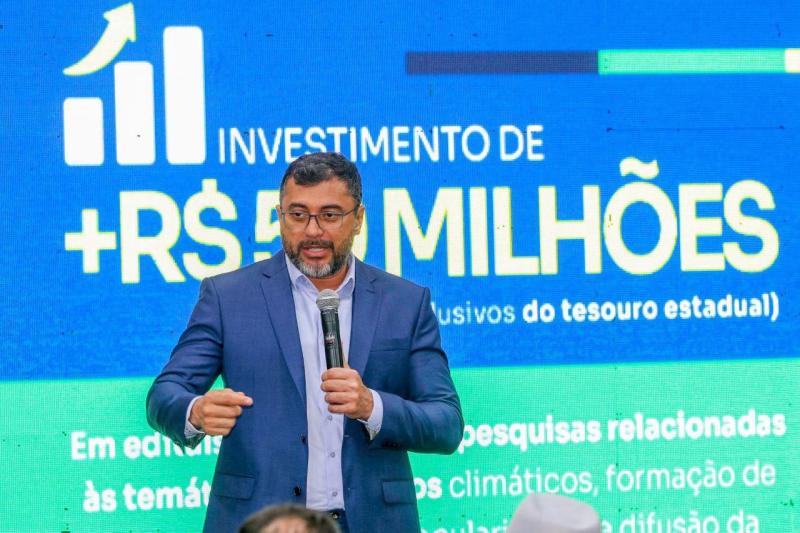 Governador Wilson Lima fortalece área de CT&I destinando mais de R$ 59 milhões para oito editais