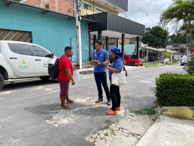 Governo do Amazonas visa beneficiar cerca de mil famílias com regularização fundiária na zona norte