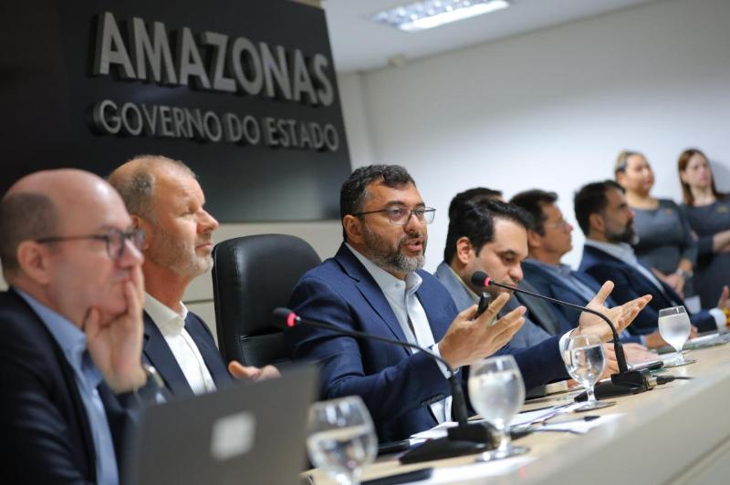 Wilson Lima reúne-se com representantes do Banco Mundial e apresenta potencial de novas matrizes econômicas