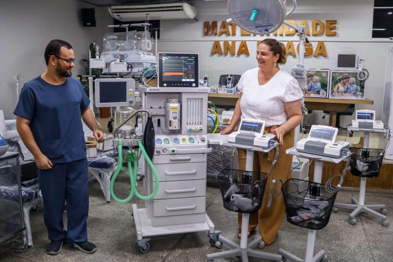Governo do Amazonas entrega Posto de Enfermagem e mais 100 equipamentos de ponta na Maternidade Ana Braga