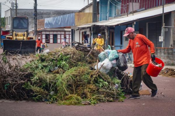 Prefeitura intensifica mutirão de limpeza e pede apoio da população